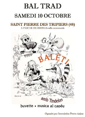Bal du sam. 10 oct. 2026